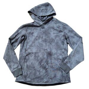 Lululemon Men Textured Tech Hoodie Diamond Dye Rhino Grey Anchor Size Medium
